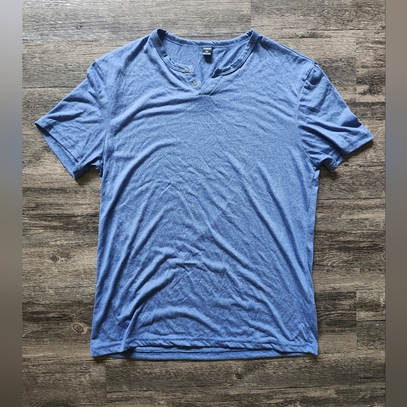 Shein Men's XXL Heather Blue Short Sleeve T Shirt - Picture 1 of 4